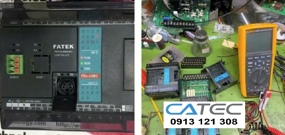 Sửa Lỗi PLC Fatek Trong Ngày: Tận Nơi Xử Lý Dứt Điểm Board Nguồn & Báo ERR
