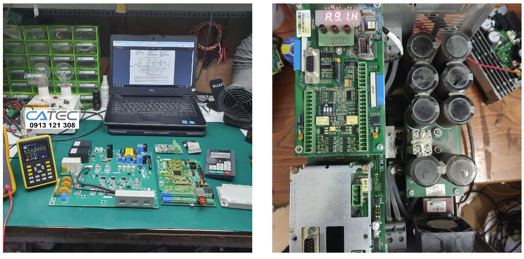 catec nhận sửa servo tất cả các hãng